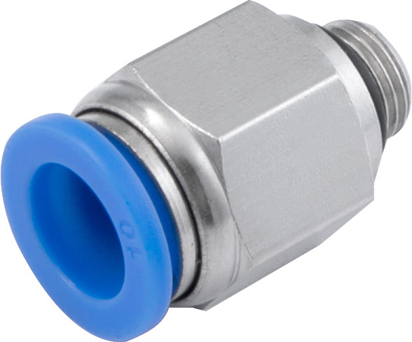 Conexão rápida reta, 10 mm, rosca 1/8" BSP