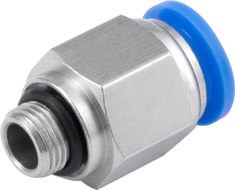 Conexão rápida reta, 10 mm, rosca 1/8" BSP